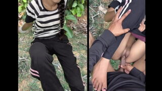 Indian Local Village Girl With Boyfriend Deep Fucking Pussy In Outdoor Video