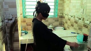 Indian Nepali Step Sister Standing Style Fucking Pussy By Brothr In Kitchen Video