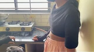 Indian Small Tits Maid Hard Fucking Tight Ass By Owner In Kitchen Video