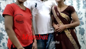 Luckily I fucked my girlfriend and her sister together With hindi clear audio Video