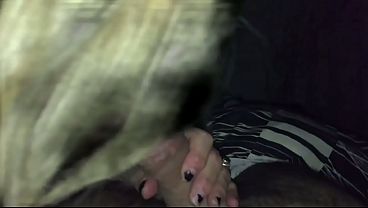 Woman Gives Gentle Oral Before Bedtime Video